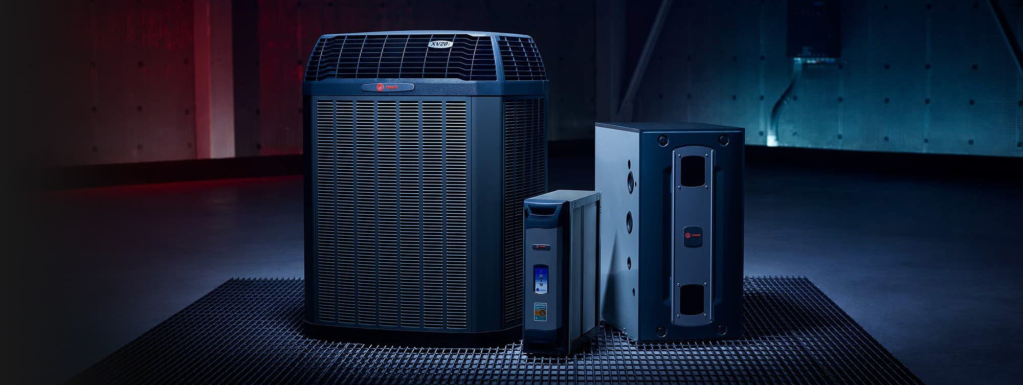 Heating and cooling units